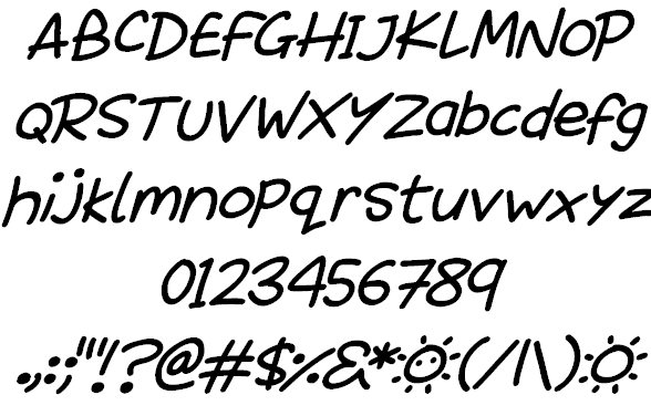 Sunshiny font插图2