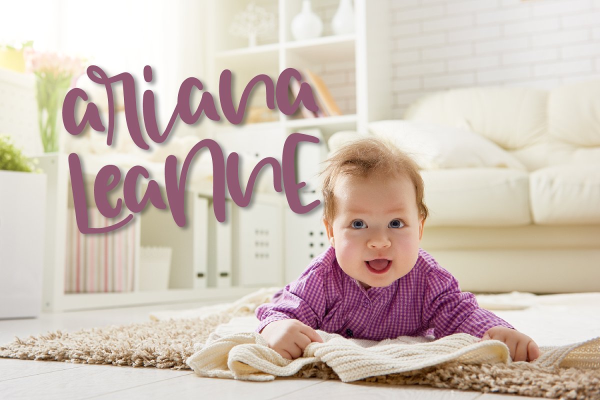 Ariana Leanne – A Hand Lettered Font插图2