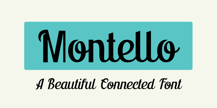 Montello DEMO font插图 Montello DEMO font插图