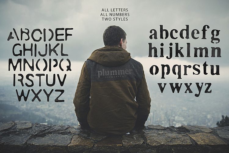 Plummer Logo Font插图1