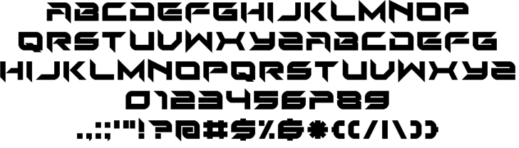 Auto Swag font插图3