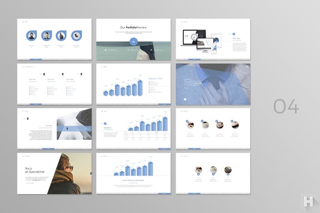 时尚简约创新PPT幻灯片模板 Do Powerpoint Template插图(4)