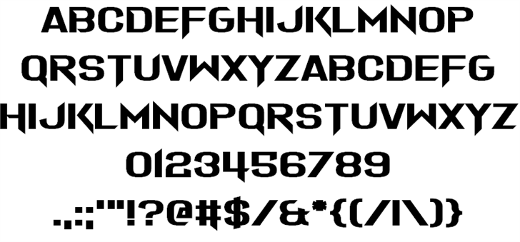 A Grazing Mace font插图1