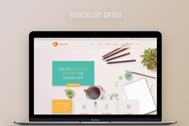 独特响应式多用途Bootstrap网站模板素材库精选 Verso – Unique Responsive Multipurpose Bootstrap 4插图(3)