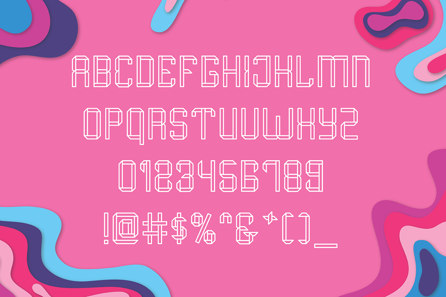 OrigamiOther Font插图3