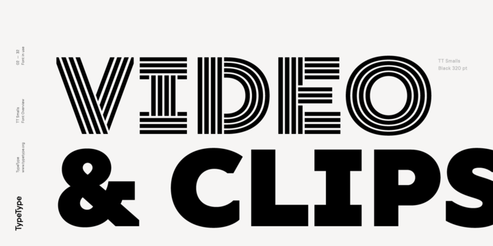 TT Smalls Font Family插图1