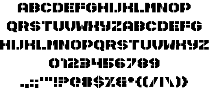 Disarmer font插图1 Disarmer font插图1