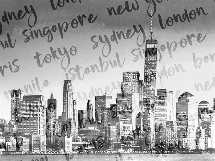 Nightype font插图7 Nightype font插图7