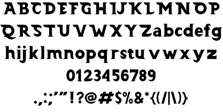 Barong (Demo) font插图4