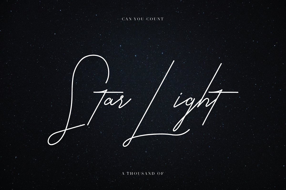 Qurates Signature Two Font插图2