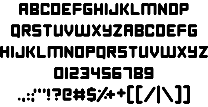 Happy Bomb font插图1 Happy Bomb font插图1