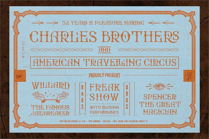 Bradford font插图9