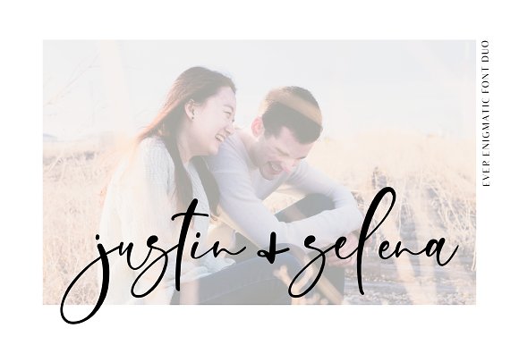 Ever Enigmatic Font Duo插图3