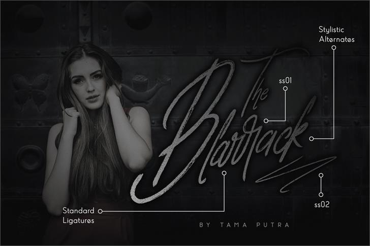 Blarrack Personal Use font插图1 Blarrack Personal Use font插图1