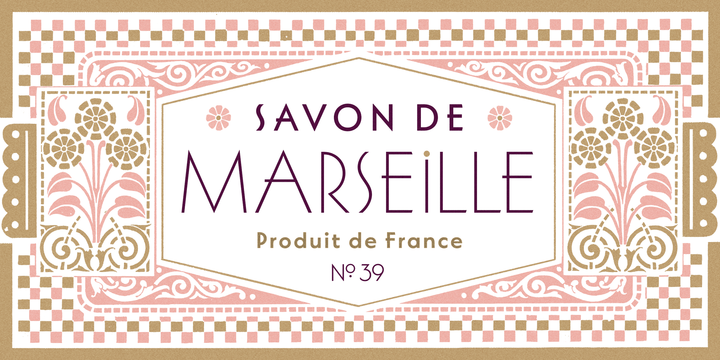 Marseille Font Family插图1