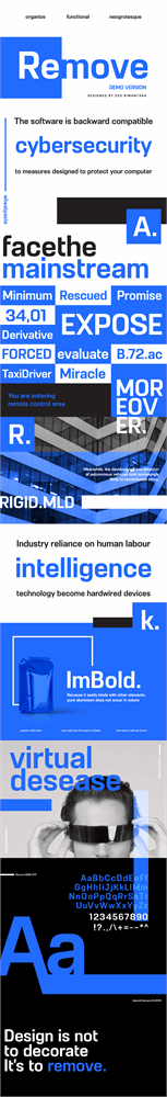 Remove DEMO font插图