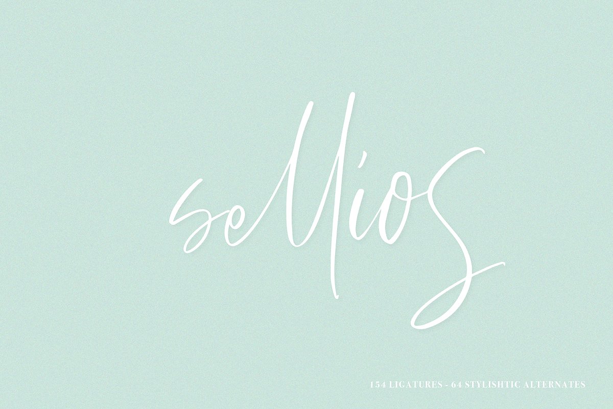 Minted Mood / Font Duo插图1