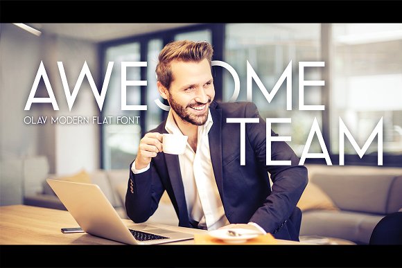 OLav Font Regular插图