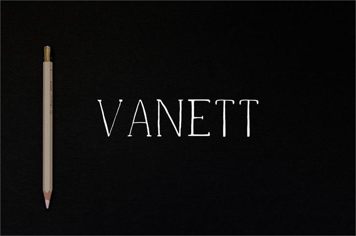 Vanett Demo font插图 Vanett Demo font插图