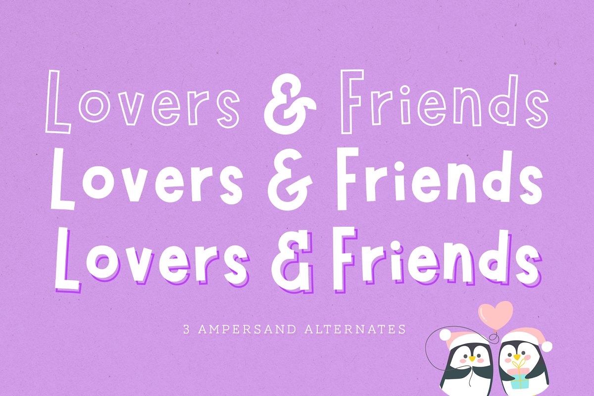 NEW! Marykate Font Duo插图3