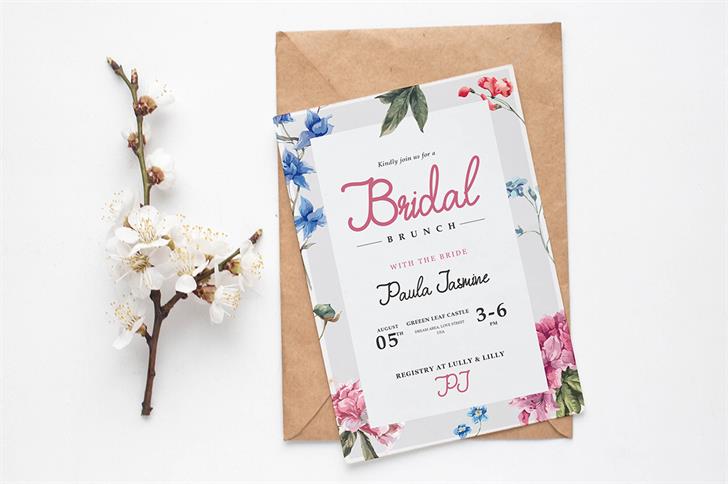 Qiara Tosfa font插图2 Qiara Tosfa font插图2