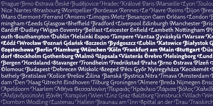 Plusquam Sans Font插图3