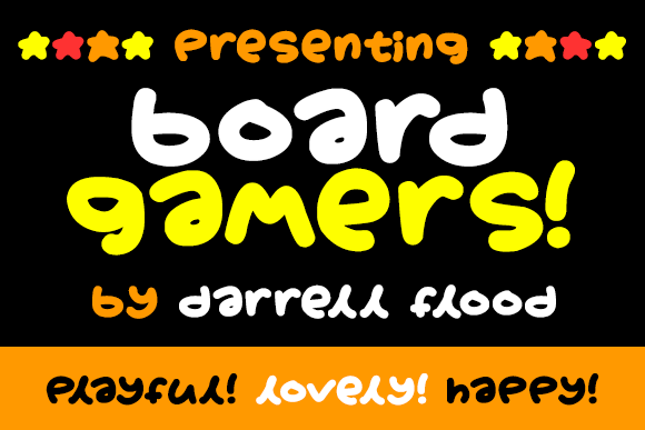 Boardgamers font插图 Boardgamers font插图