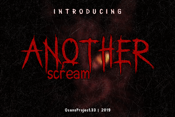 AnotherScream font插图
