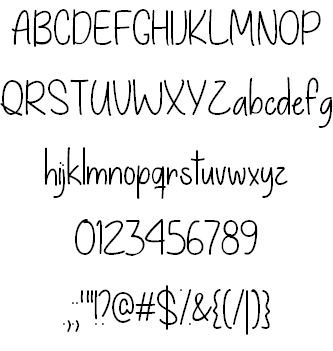 Give You What You Like font插图1