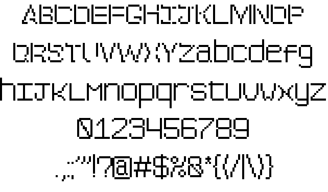 PXFXShadow font插图1 PXFXShadow font插图1