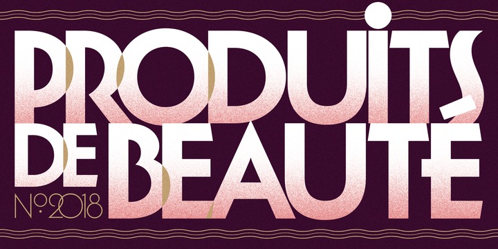 Marseille Font Family插图