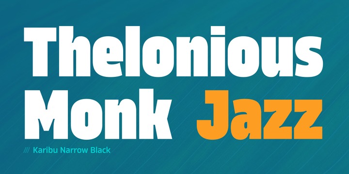 Karibu Font Family插图