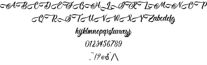 Jestho Fisher – Personal Use font插图1