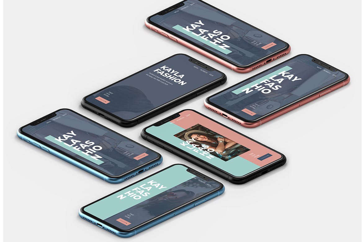 Instagram社交平台品牌故事营销设计素材 Kayla Fashion Instagram Story插图(4)