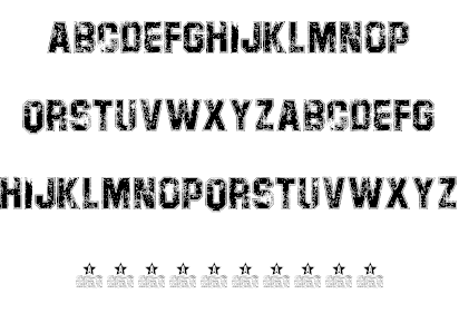 CAMPUS PERSONAL USE font插图1