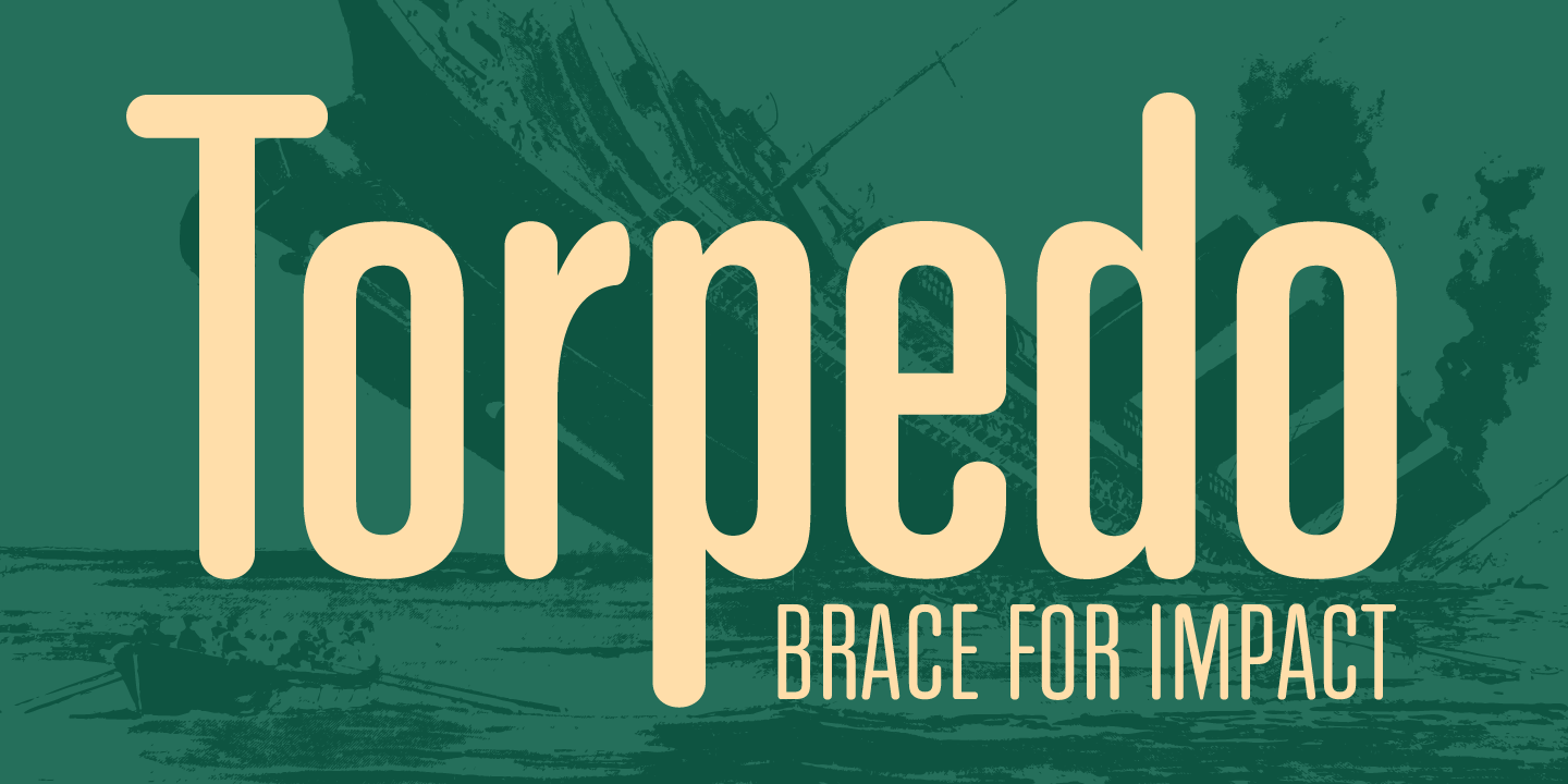 Torpedo Font Family插图