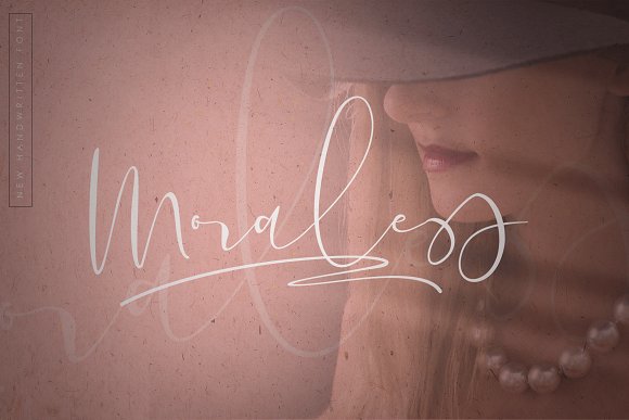 Moraless Font插图