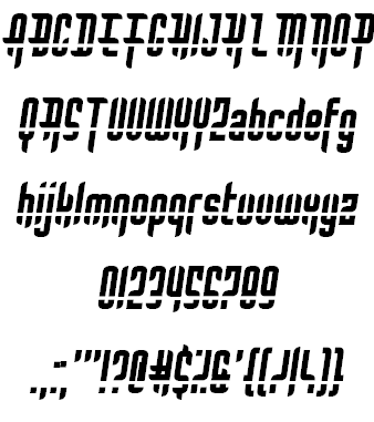 Bullet Rain font插图1 Bullet Rain font插图1