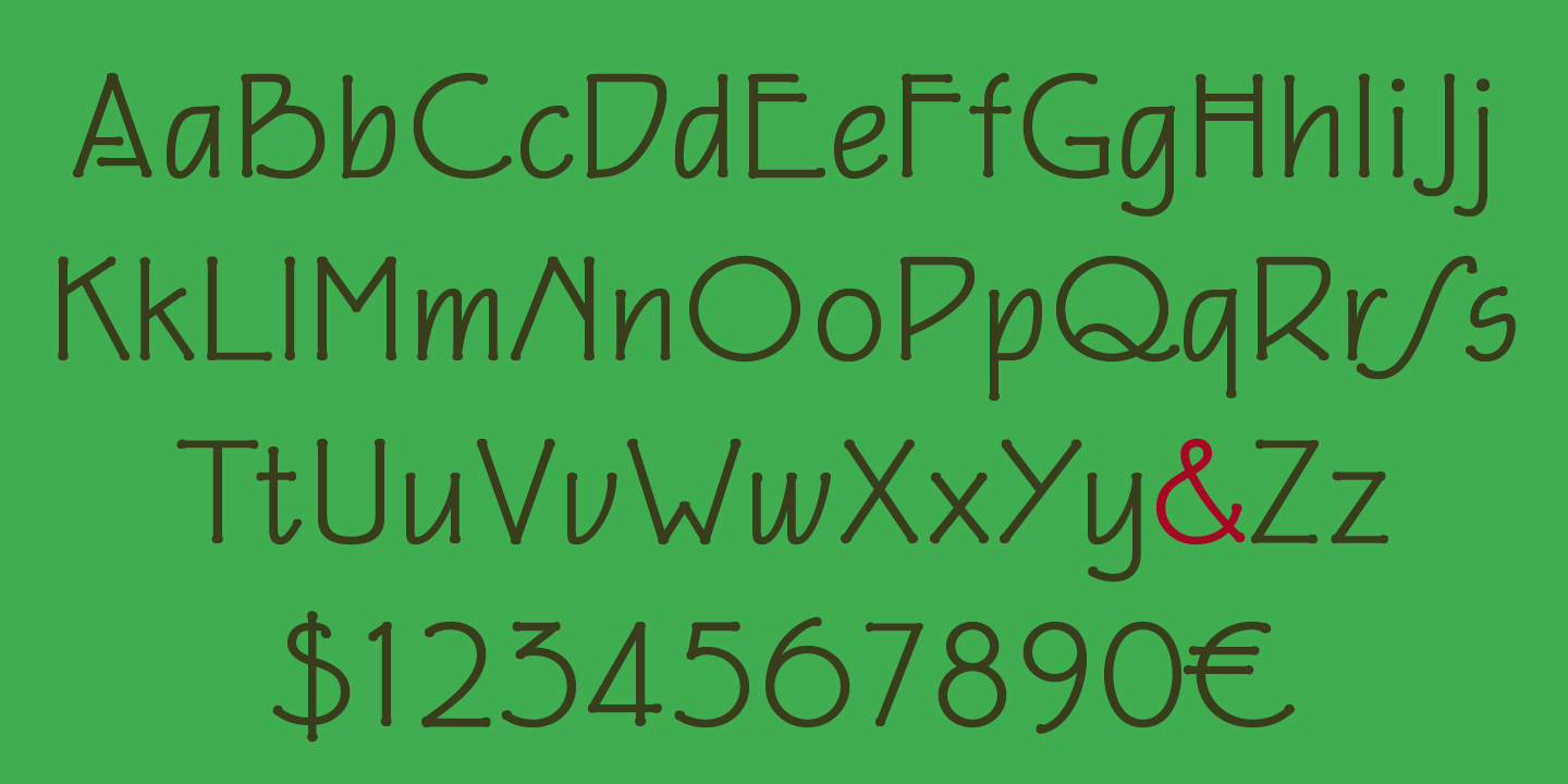 FLW Eaglefeather Font Family插图3