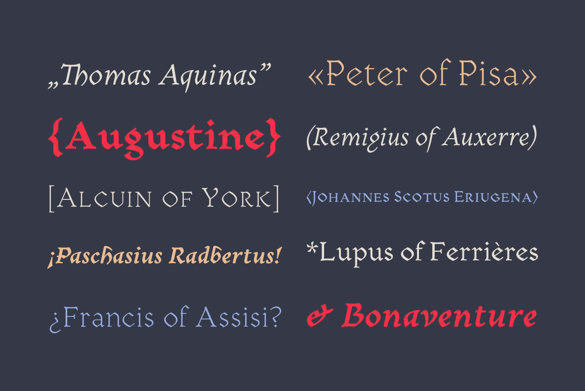 Mezalia Font Family插图2