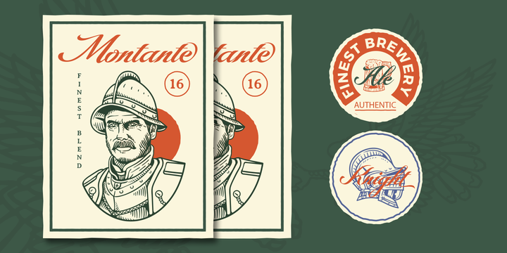 Montante Font Family插图3