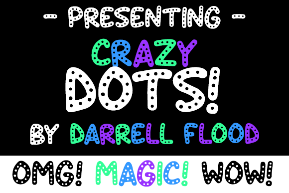 Crazy Dots font插图 Crazy Dots font插图