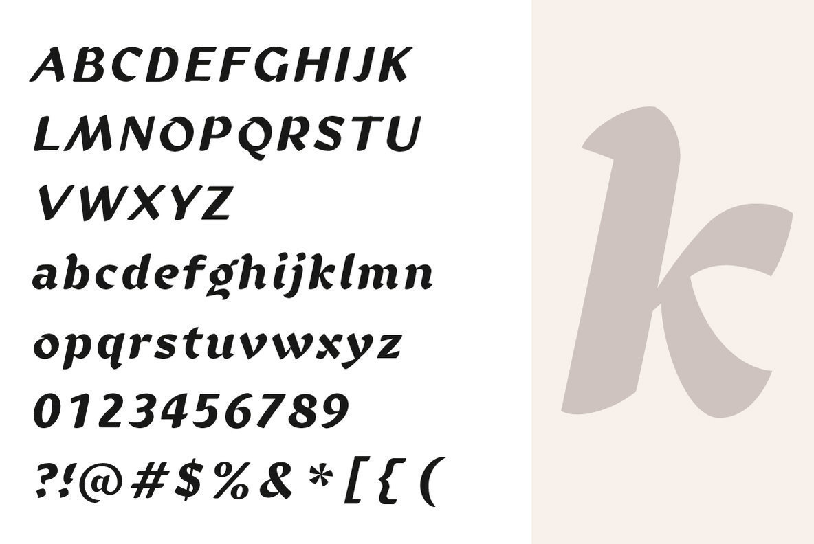 YE Benjamin Font Family插图2
