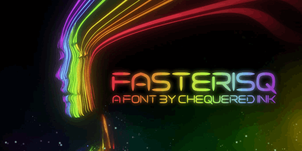 Fasterisq font插图 Fasterisq font插图