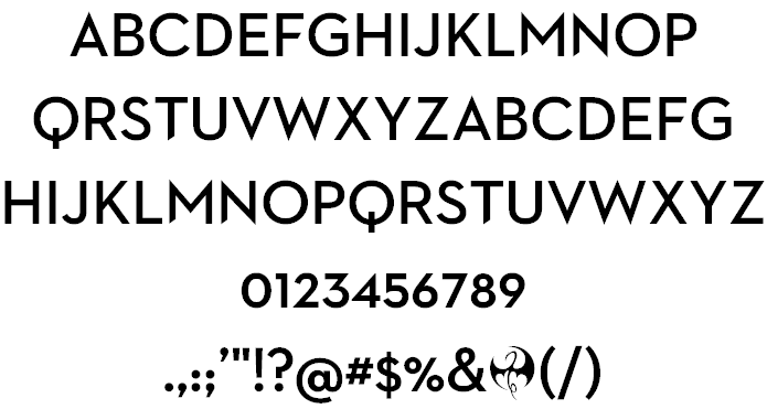 Iron Fist font插图1 Iron Fist font插图1