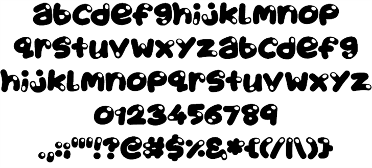 Juicy Fruity font插图1 Juicy Fruity font插图1