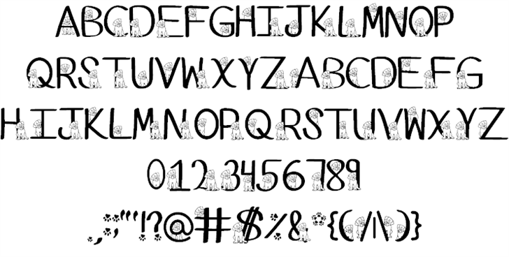 Ks Boxer Hide N Seek font插图3