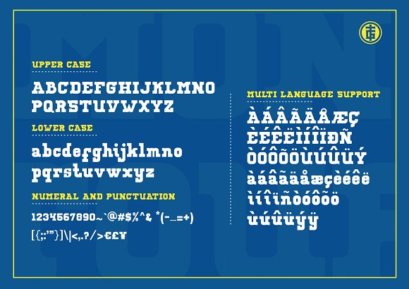 Montour Font插图1