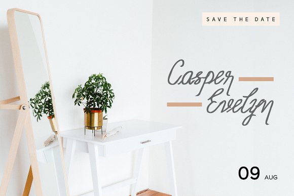 Amelia – Beautiful Handwriting Font插图5