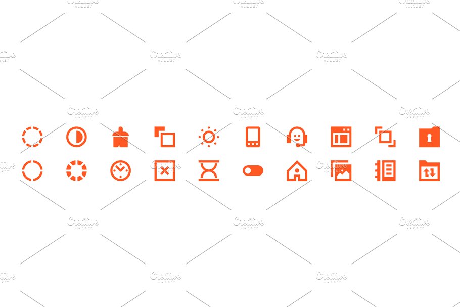 225+网页设计＆开发图标素材 225+ Web Design and Development Icon插图(3)
